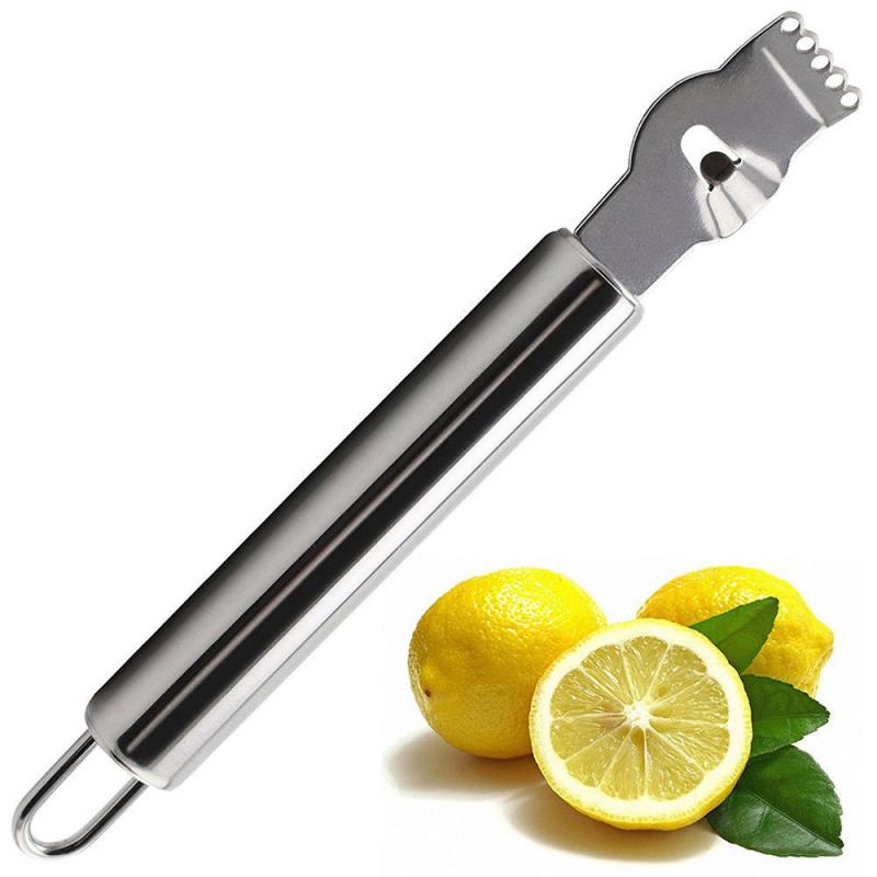 Stainless Steel Lemon Peeler Citrus Zester Tool by HitMyNeed