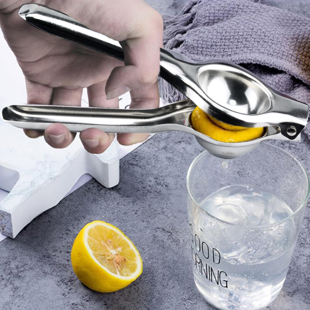Stainless Steel Lemon Press Hand Juicer by HitMyNeed
