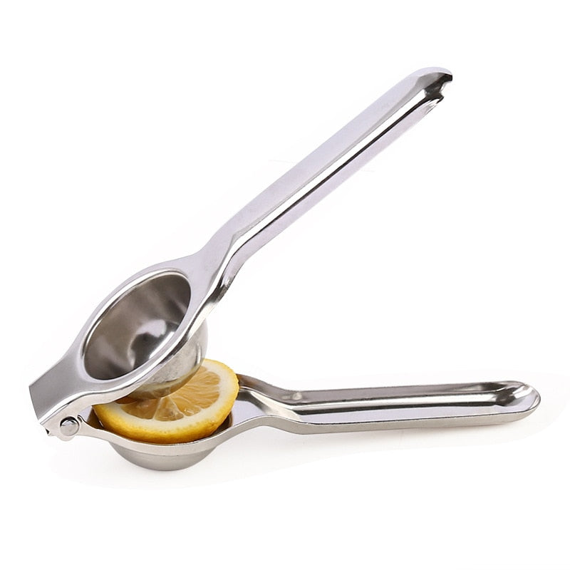 Stainless Steel Lemon Squeezer Handheld Juicer by HitMyNeed