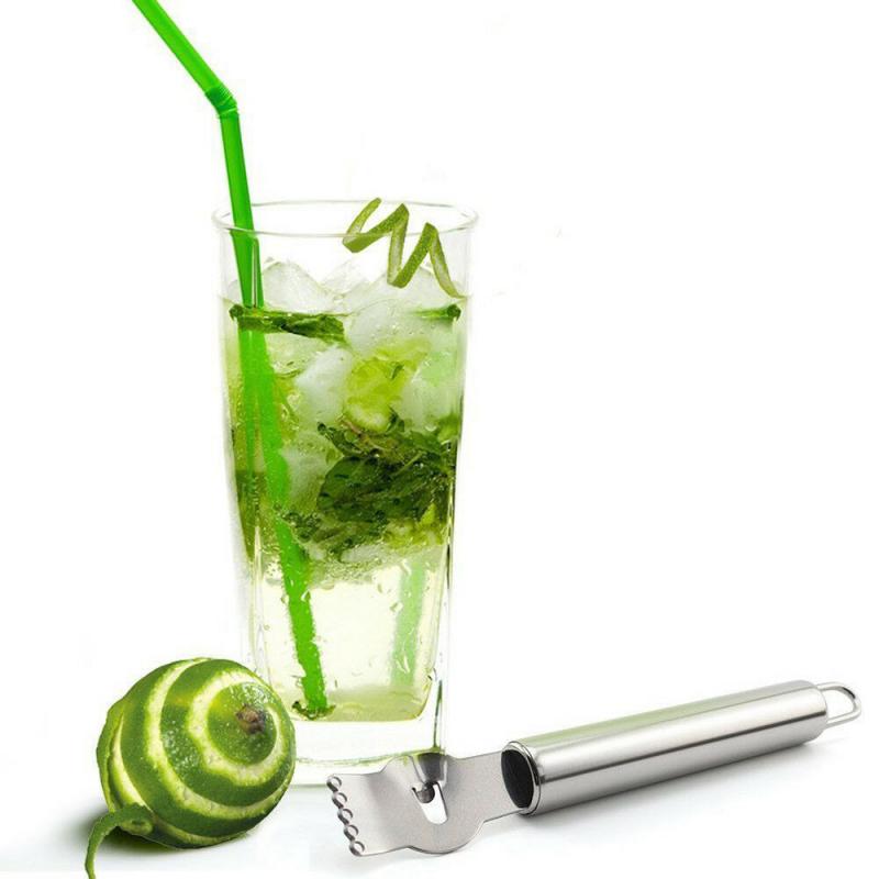 Stainless Steel Lemon Zester with Channel Knife by HitMyNeed