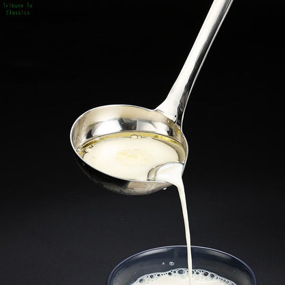 Stainless Steel Long Handle Fat Skimming Ladle by HitMyNeed