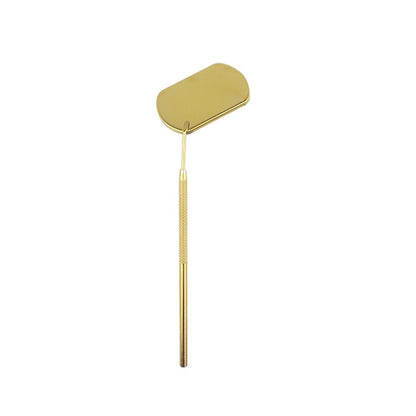 Stainless Steel Long Handle Lash Mirror gold by HitMyNeed