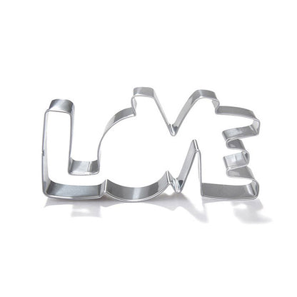 Stainless Steel Love Cookie Cutter Heart Shape by HitMyNeed