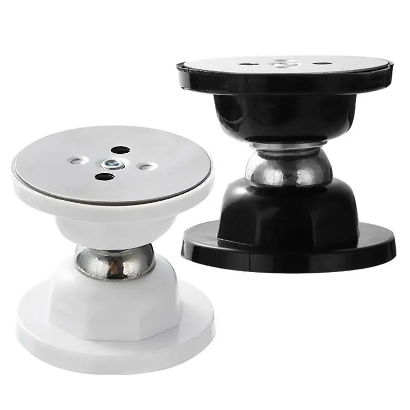 Stainless Steel Magnetic Door Stop with No-Drill Mount by HitMyNeed