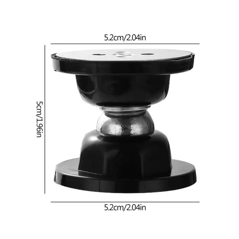 Stainless Steel Magnetic Door Stop with No-Drill Mount by HitMyNeed