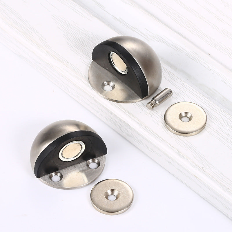Stainless Steel Magnetic Door Stopper by HitMyNeed