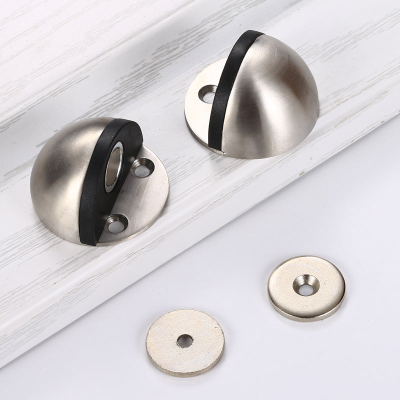 Stainless Steel Magnetic Door Stopper by HitMyNeed