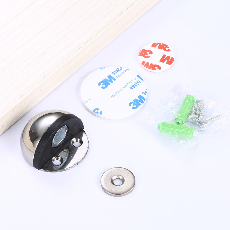 Stainless Steel Magnetic Door Stopper bright-surface by HitMyNeed