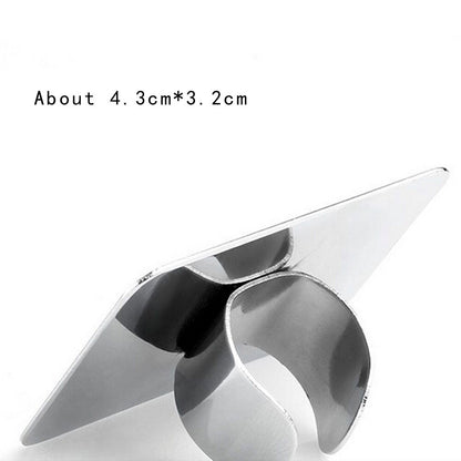 Stainless Steel Makeup & Nail Art Ring Palette by HitMyNeed