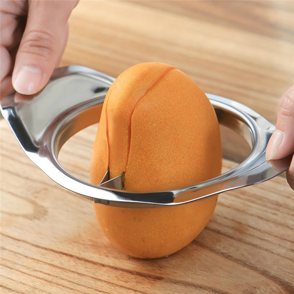 Stainless Steel Mango Cutter Corer Slicer Tool by HitMyNeed