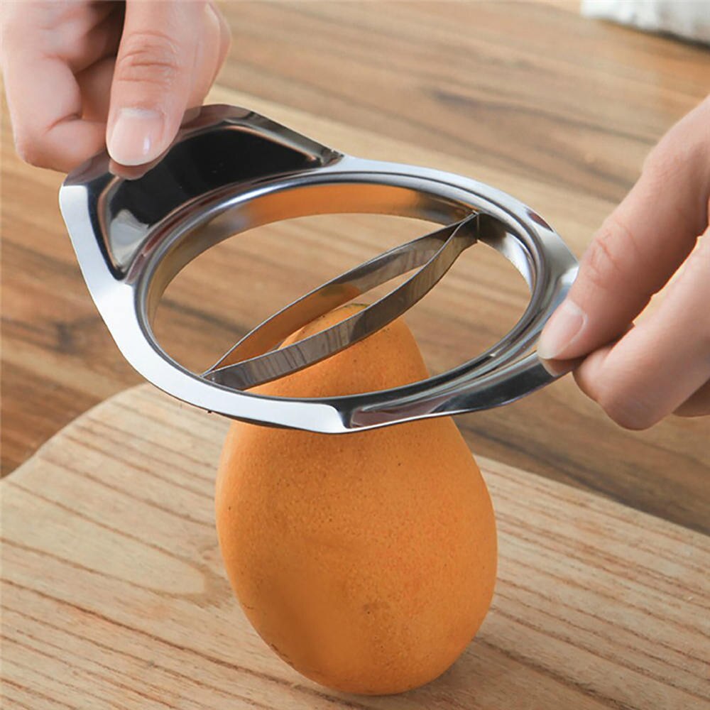 Stainless Steel Mango Cutter Corer Slicer Tool by HitMyNeed