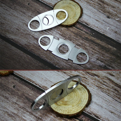 Stainless Steel Manual Cigar Cutter 22mm by HitMyNeed