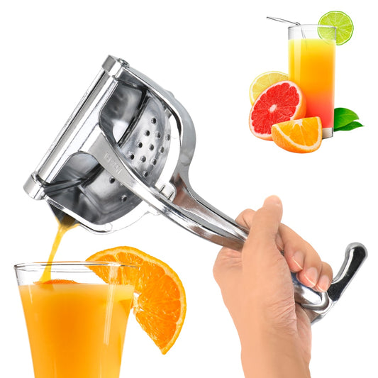 Stainless Steel Manual Citrus Hand Juicer by HitMyNeed