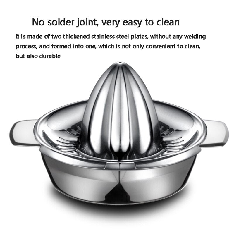 Stainless Steel Manual Citrus Juicer Hand Press by HitMyNeed