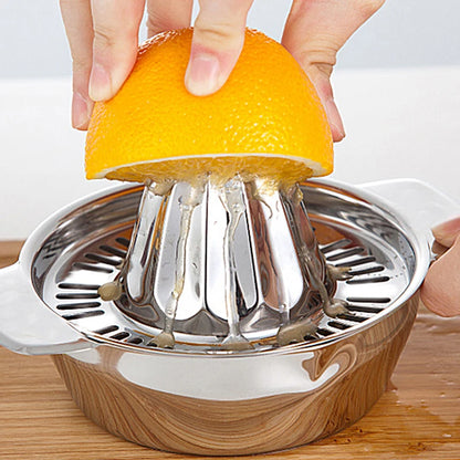 Stainless Steel Manual Citrus Juicer Press by HitMyNeed