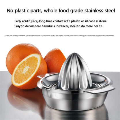 Stainless Steel Manual Citrus Juicer Press by HitMyNeed