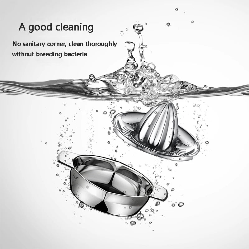 Stainless Steel Manual Citrus Juicer Press by HitMyNeed