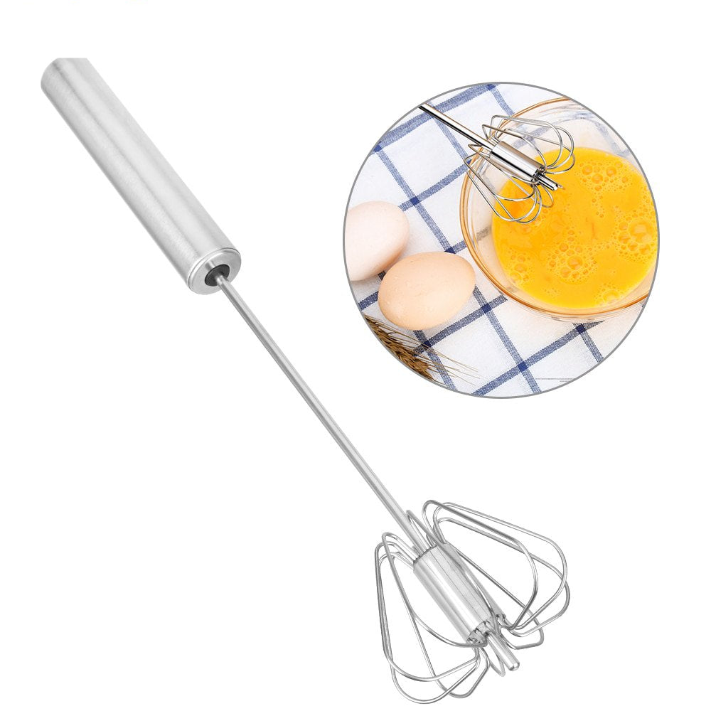 Stainless Steel Manual Egg Beater Mixer by HitMyNeed