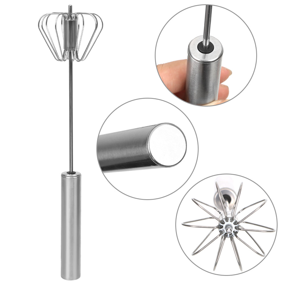 Stainless Steel Manual Egg Beater Mixer by HitMyNeed