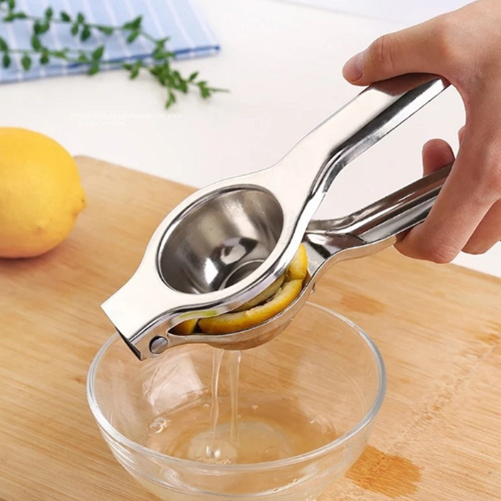 Stainless Steel Manual Handheld Kitchen Juicer by HitMyNeed
