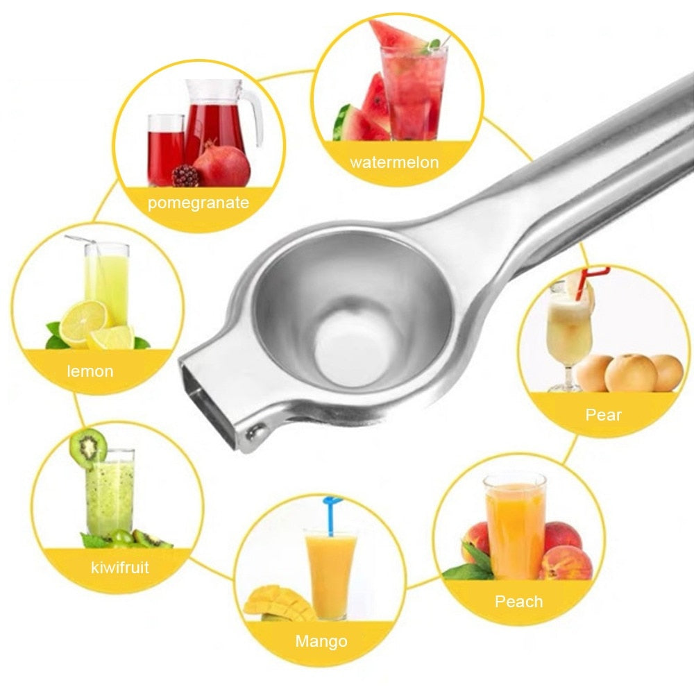 Stainless Steel Manual Handheld Kitchen Juicer by HitMyNeed