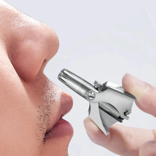 Stainless Steel Manual Nose & Ear Hair Trimmer by HitMyNeed