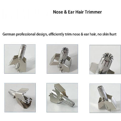 Stainless Steel Manual Nose Hair Trimmer for Men by HitMyNeed