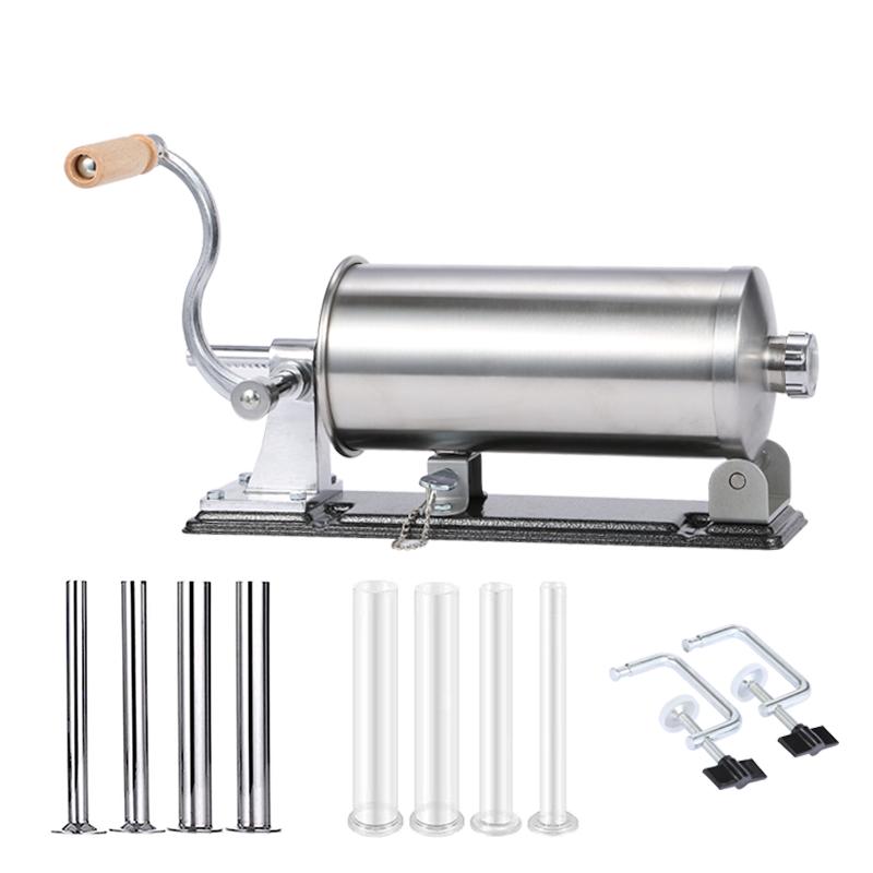 Stainless Steel Manual Sausage Filler Set 3kg by HitMyNeed