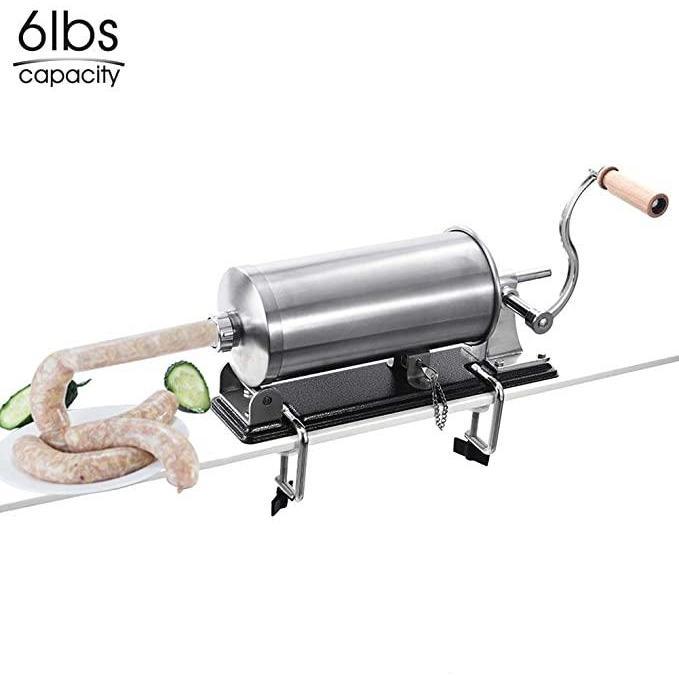 Stainless Steel Manual Sausage Filler Set 3kg by HitMyNeed