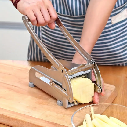 Stainless Steel Manual Vegetable & Potato Cutter by HitMyNeed