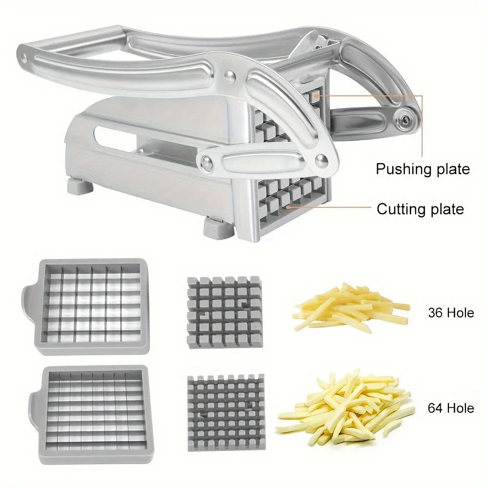 Stainless Steel Manual Vegetable & Potato Cutter by HitMyNeed
