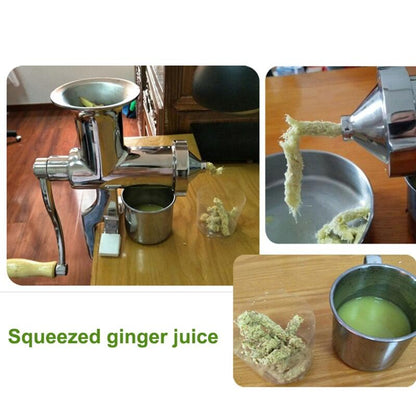 Stainless Steel Manual Wheatgrass Juicer by HitMyNeed