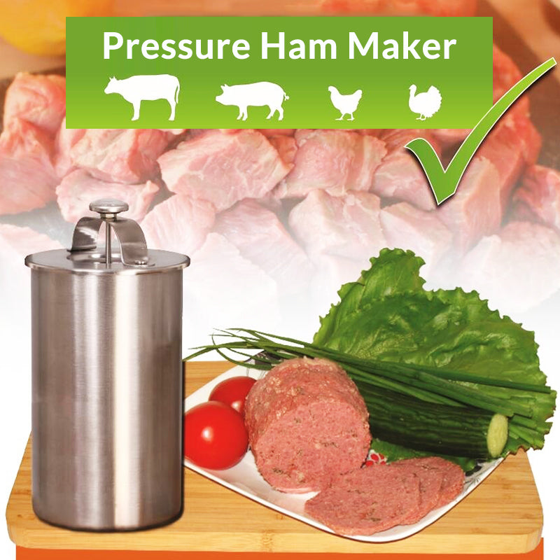 Stainless Steel Meat and Ham Maker Press by HitMyNeed