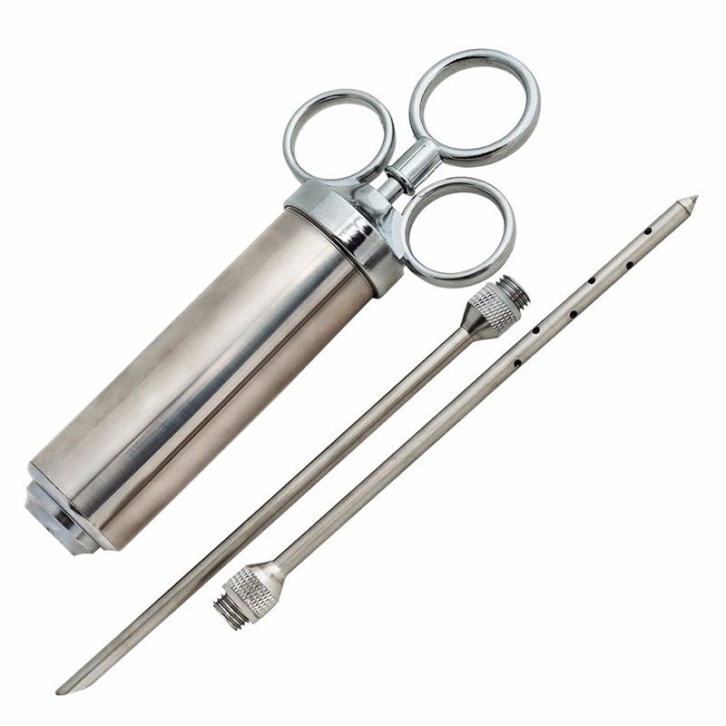 Stainless Steel Meat and Turkey Marinade Injector by HitMyNeed