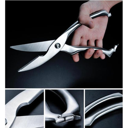 Stainless Steel Meat Scissors Kitchen Shears by HitMyNeed