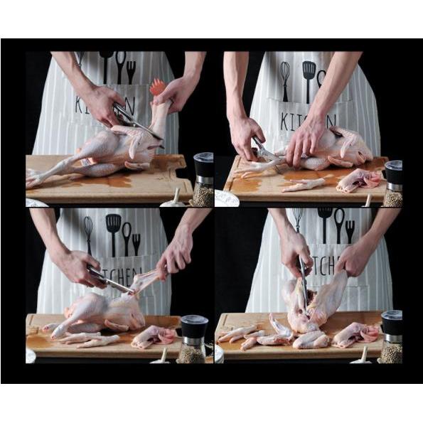 Stainless Steel Meat Scissors Kitchen Shears by HitMyNeed