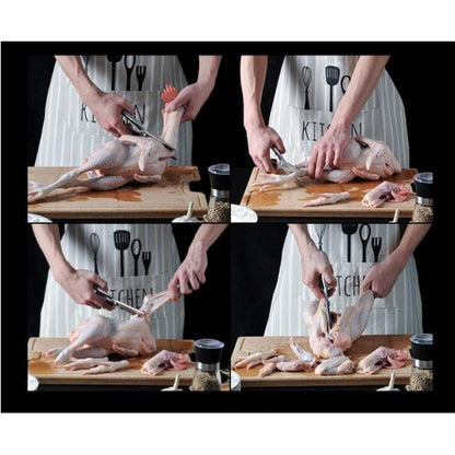 Stainless Steel Meat Scissors Kitchen Shears by HitMyNeed