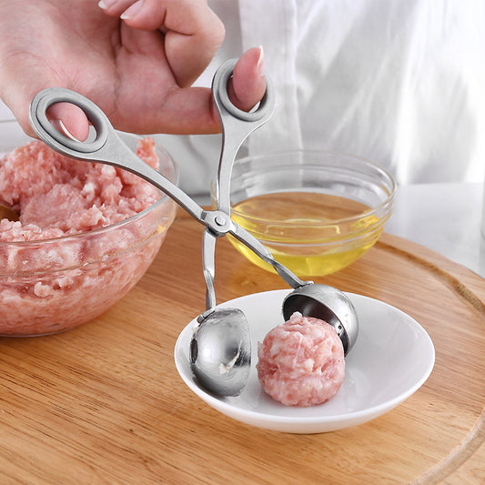 Stainless Steel Meatball and Food Scoop Maker l by HitMyNeed