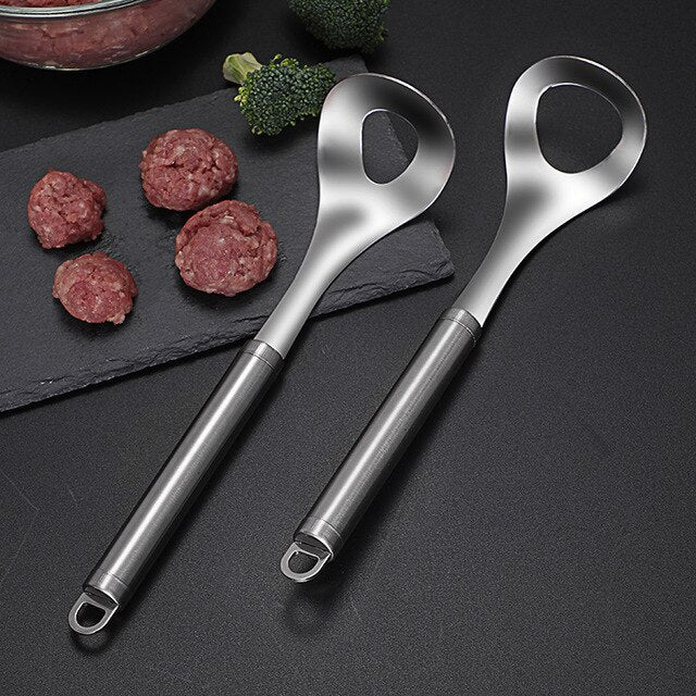 Stainless Steel Meatball Maker Spoon Tool by HitMyNeed