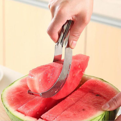 Stainless Steel Melon Cutter and Serving Tongs by HitMyNeed