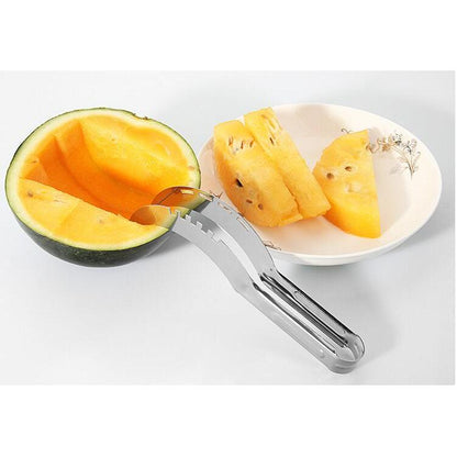 Stainless Steel Melon Cutter and Serving Tongs by HitMyNeed