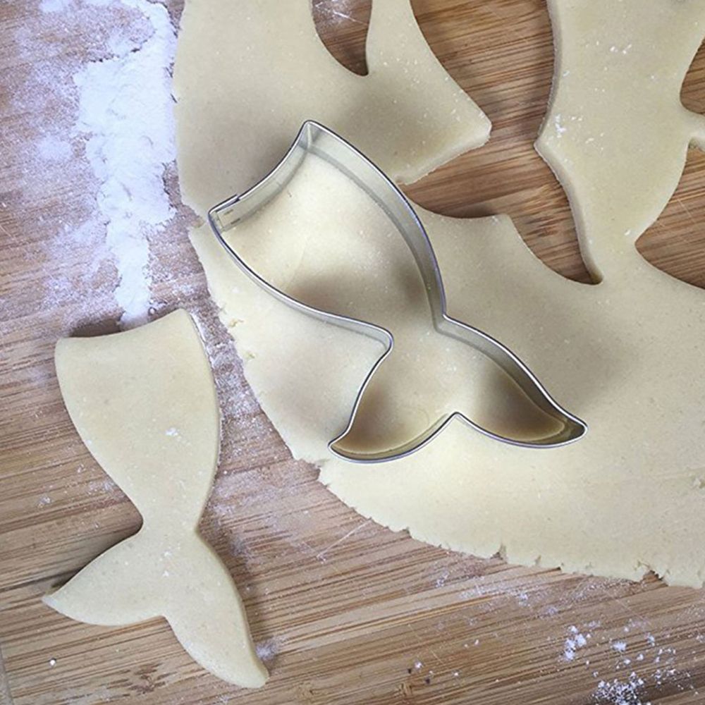 Stainless Steel Mermaid Tail Cookie Cutter by HitMyNeed