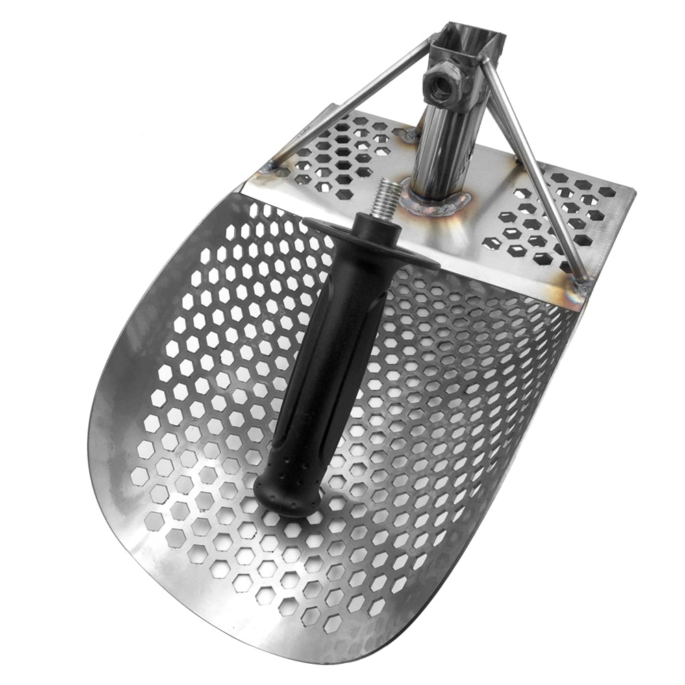 Stainless Steel Metal Detecting Sand Scoop by HitMyNeed