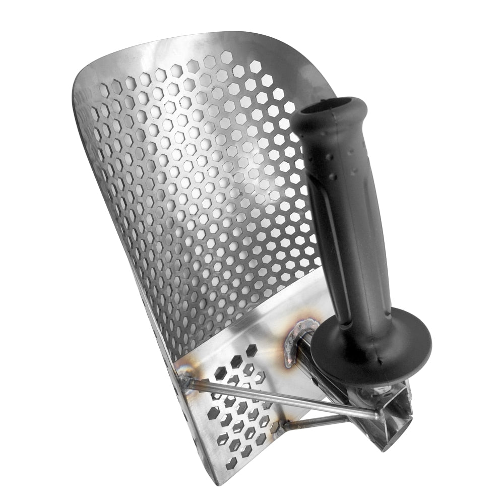 Stainless Steel Metal Detecting Sand Scoop by HitMyNeed