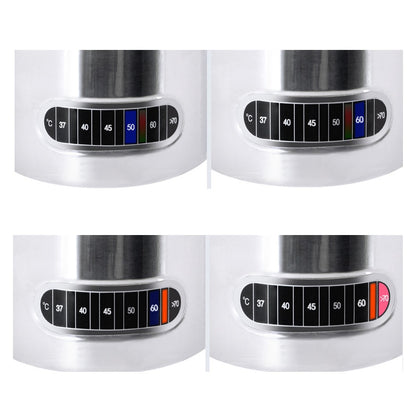 Stainless Steel Milk Pitcher with Built-In Thermometer by HitMyNeed