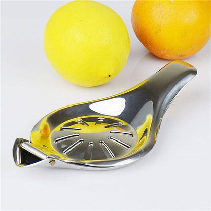 Stainless Steel Mini Lemon & Lime Manual Squeezer by HitMyNeed