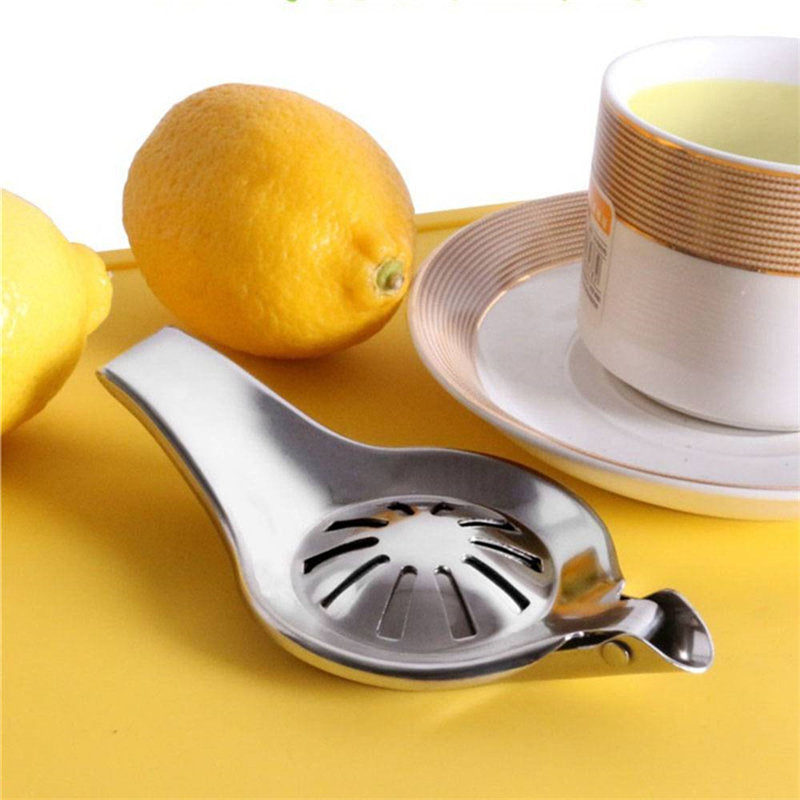 Stainless Steel Mini Lemon & Lime Manual Squeezer by HitMyNeed