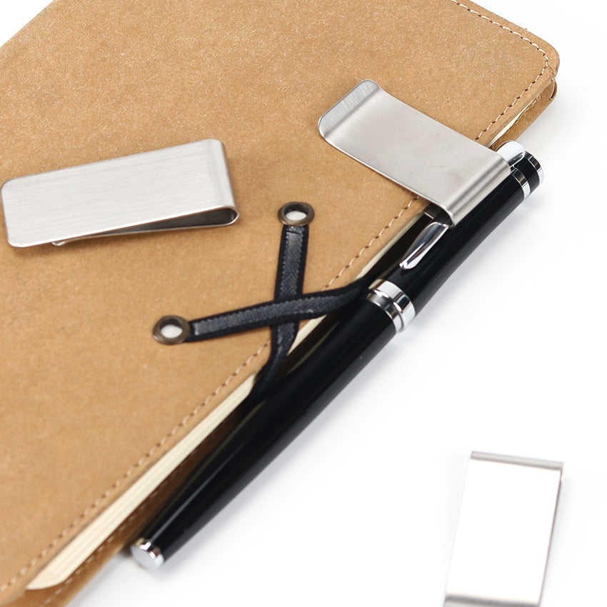 Stainless Steel Money Clip for Cash and Cards by HitMyNeed