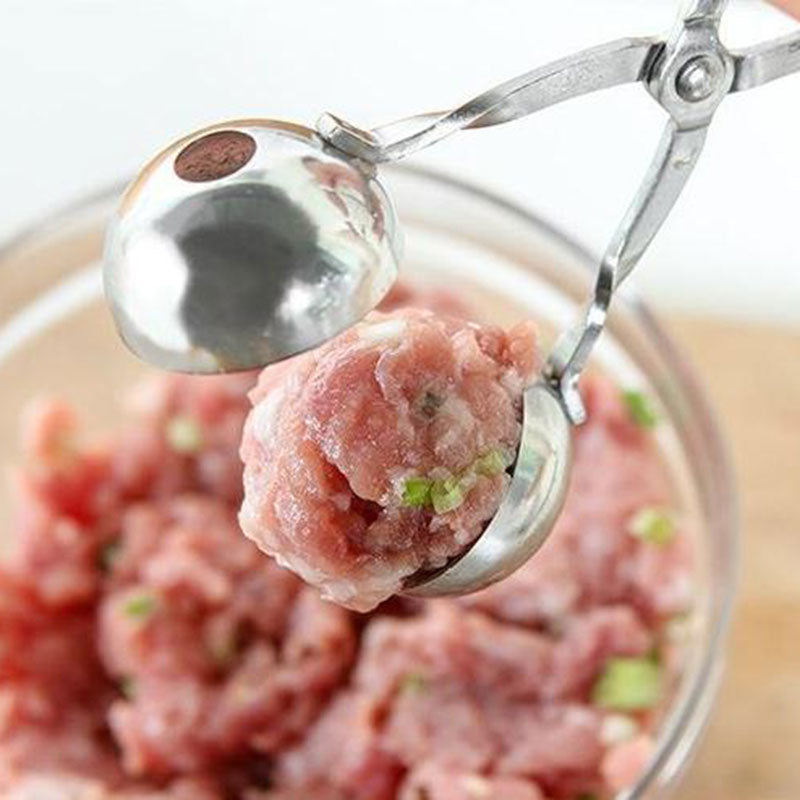 Stainless Steel Multi-Functional Meatball Maker Tong by HitMyNeed