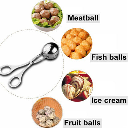 Stainless Steel Multi-Functional Meatball Maker Tong by HitMyNeed
